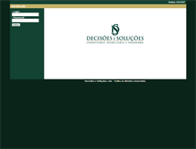 Tablet Screenshot of gestao.decisoesesolucoes.com